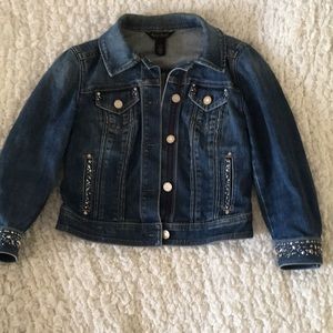 Denim Jacket with Embellishments